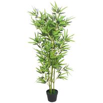 Tekokasvi ruukulla bambu 120 cm vihreä