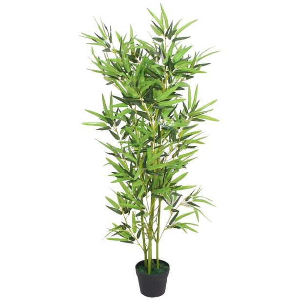 Tekokasvi ruukulla bambu 120 cm vihreä_1