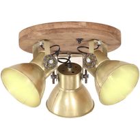 Teollinen kattovalaisin 25 w messinki 42x27 cm e27