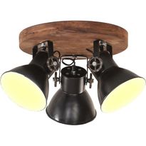 Teollistyylinen riippuvalaisin 25 w musta 42x27 cm e27