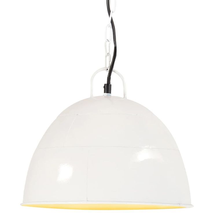 Teollistyylinen riippuvalaisin 25 w valkoinen 31 cm e27_1