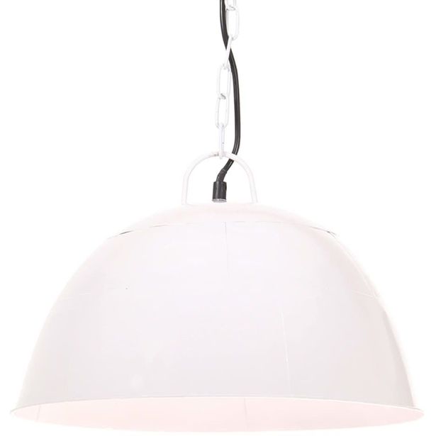 Teollistyylinen riippuvalaisin 25 w valkoinen 41 cm e27_1