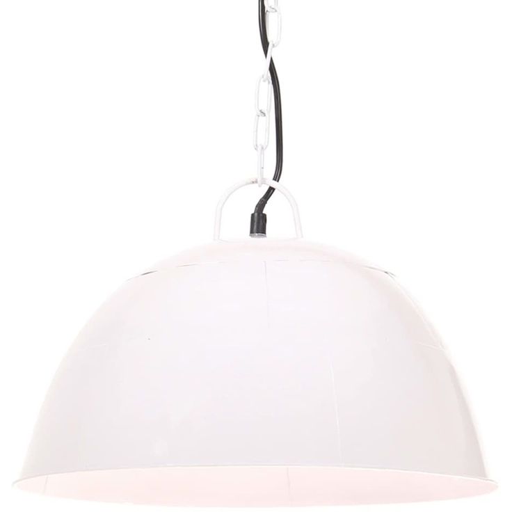 Teollistyylinen riippuvalaisin 25 w valkoinen 41 cm e27_1