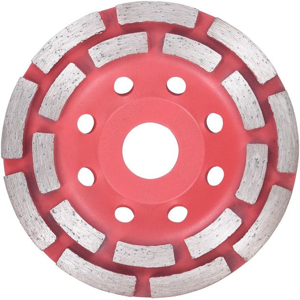 Timantti kuppihiomalaikka kahdella rivillä 115 mm