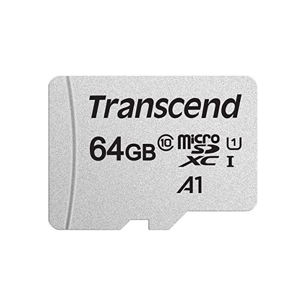 Transcend MicroSD kortti 64 GB MicroSD  SD adapteri