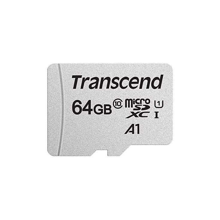 Transcend MicroSD kortti 64 GB MicroSD  SD adapteri