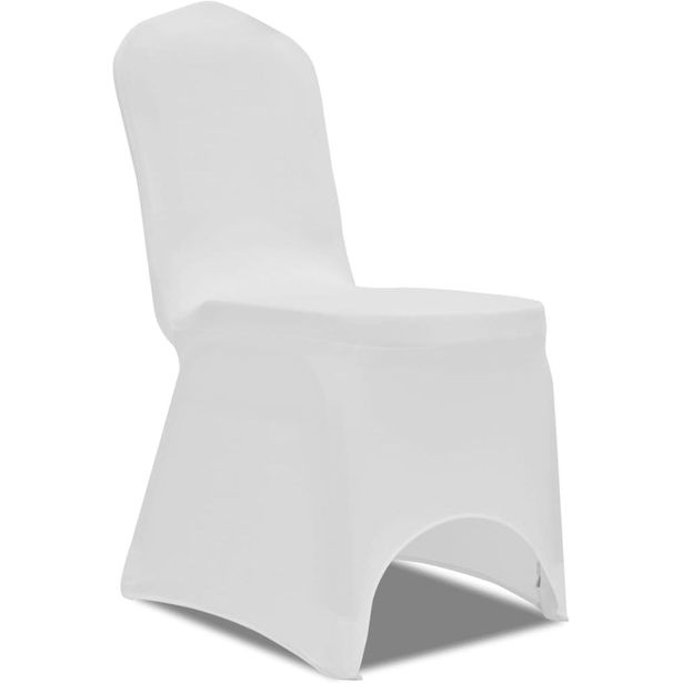 Tuolinpäälliset stretch valkoinen 50 kpl_1