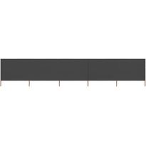 Tuulensuojakangas 5 paneelilla 600x80 cm antrasiitti