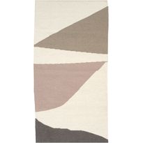 Käytävämatto ihankotona Tuuli 80x200cm kudottu roosa