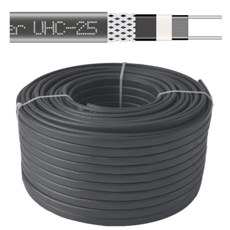 Sulanapitokaapeli itsesäätyvä Grand Meyer UHC‑25, 25 W/m, 100m, musta
