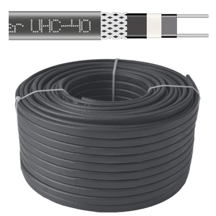 Sulanapitokaapeli itsesäätyvä Grand Meyer UHC‑40, 40 W/m, 100m, musta