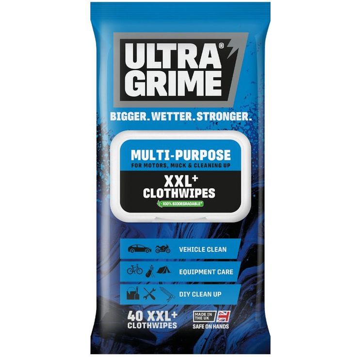 Puhdistusliina UltraGrime, Life Multi-purpose, 40kpl