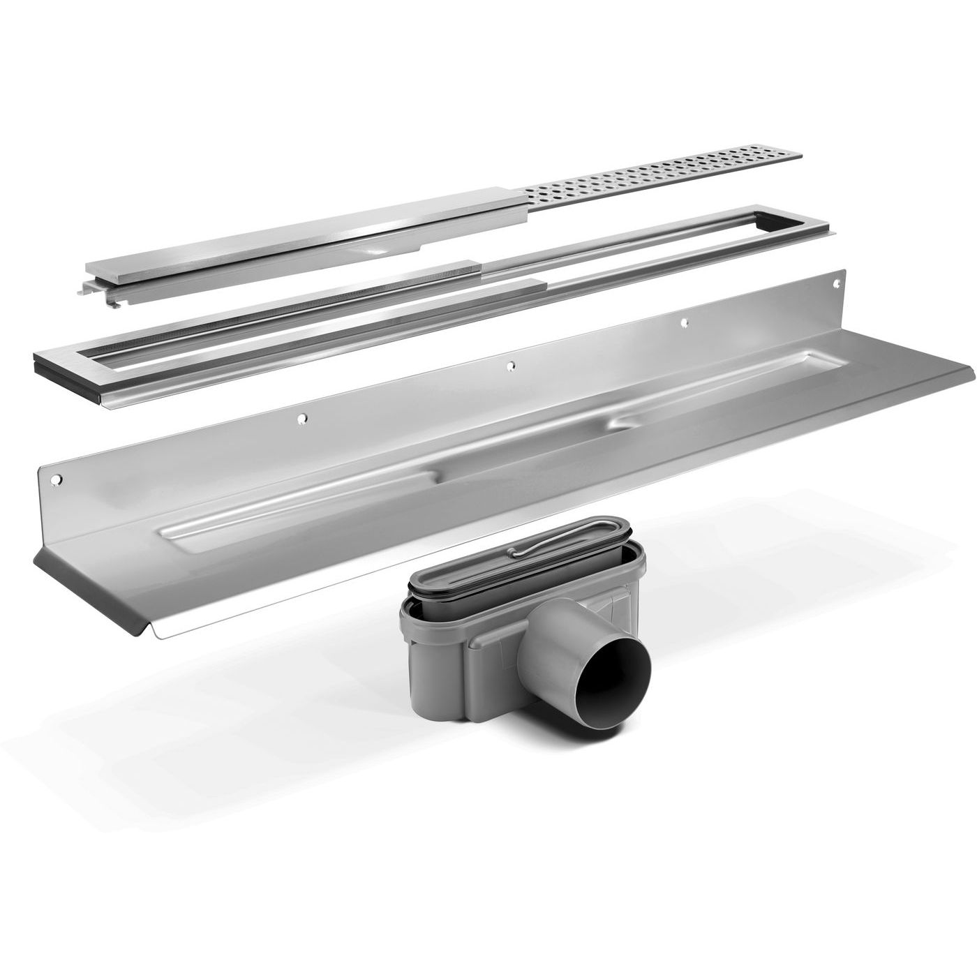 Unidrain Linjalattiakaivo Valmispaketti HighLine 800mm