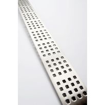 Linjalattiakaivon ritilä Unidrain Classicline Square 1604, 800mm