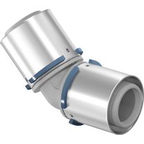 Puristuskulma Uponor S-Press, 45°, PPSU, 75-75mm