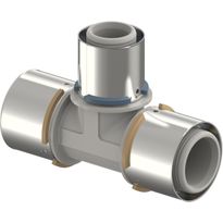 Puristus-T-haara Uponor S-Press, PPSU, 63-40-63mm