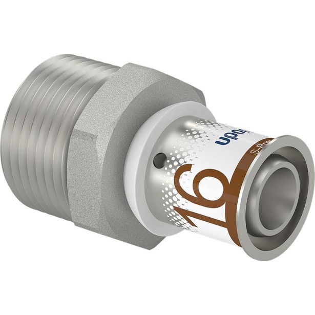 Puristusliitin Uponor S-Press Plus 16-R3/4"UK
