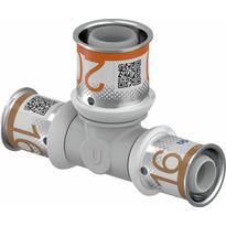 Puristus-T-haara Uponor S-Press Plus, PPSU, 16-20-16mm