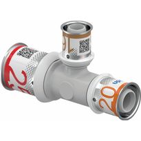 Puristus-T-haara Uponor S-Press Plus, PPSU, 25-16-20mm