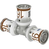 Puristus-T-Haara Uponor S-Press Plus 16-16-16