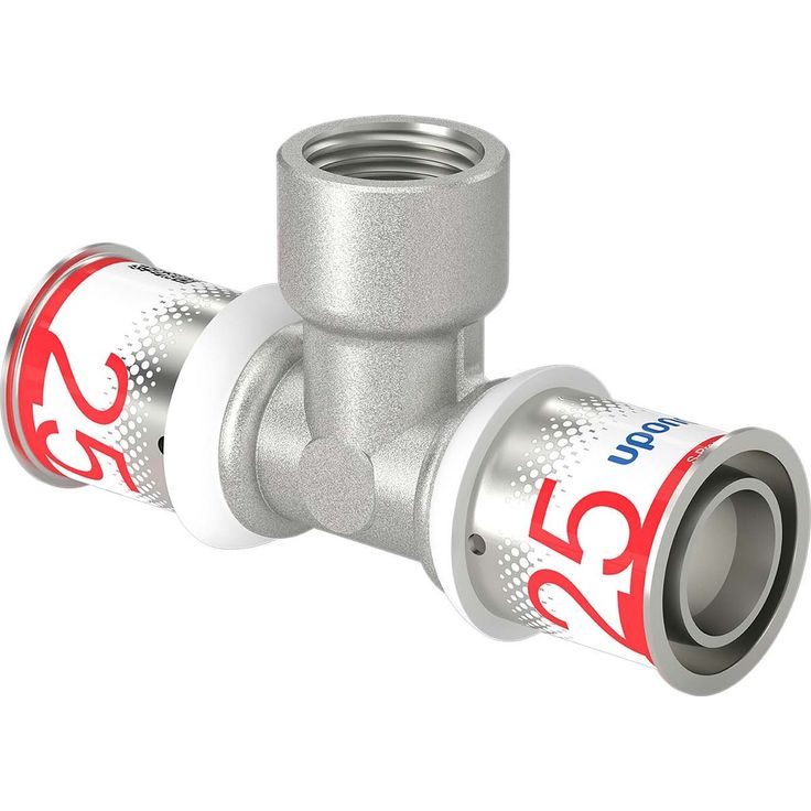 Puristus-T-Haara Uponor S-Press Plus 25-RP1/2"SK-25