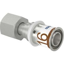 Puristusliitin Uponor S-Press Plus 16-G3/8&quot;SN pyörivällä mutterilla