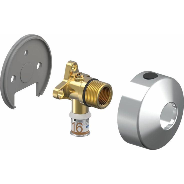 Puristushanakulma Uponor S-Press Plus Suluin 16-RP3/4"SK