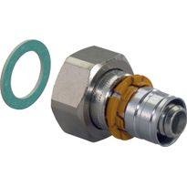 Puristusliitin Uponor suora DR 40 x 1 1/4 SK pyörivällä mutterilla
