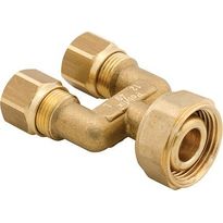 Haaraliitin Uponor Minitec, Y-haara, 2x9,9-3/4&quot; euro