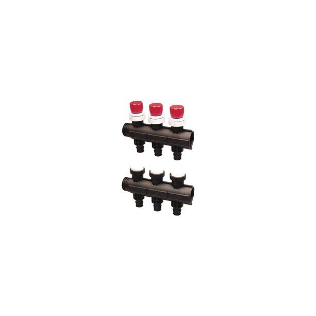 Jakotukki Uponor Vario PLUS Q&E 3 20x2, 3-lähtöinen