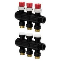 Jakotukki Vario PLUS 3-lähtöinen Eurocone-puserrusliittimin