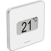  Huonetermostaatti Uponor Smatrix Base, T+RH, T-149, Bus, valkoinen, Verkkokaupan poistotuote