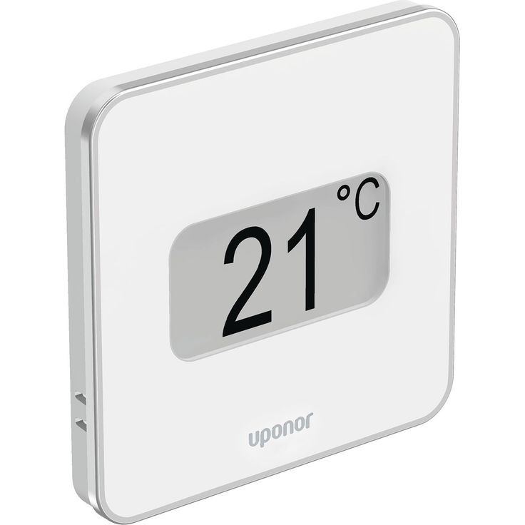  Huonetermostaatti Uponor Smatrix Base, T+RH, T-149, Bus, valkoinen, Verkkokaupan poistotuote
