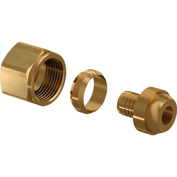 Liitinsarja 3/4 17X2 SK Uponor-lattialämmitys