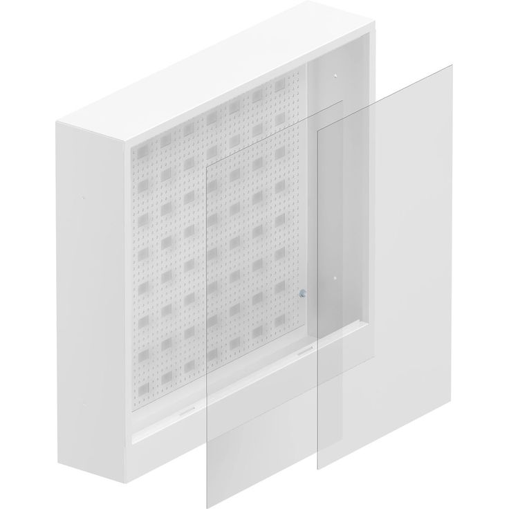 Jakotukkikaappi Uponor Aqua Plus B, 550x500x108mm
