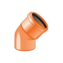 Maaviemärin kulmayhde PVC 250x30°