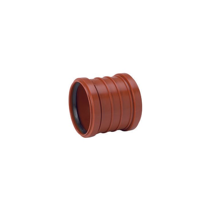 Maaviemärin kaksoismuhviyhde PVC 250 mm