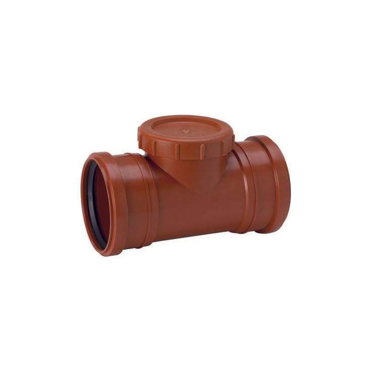 Maaviemärin puhdistusyhde PVC 200 mm