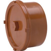 Maaviemärin puhdistustulppa PVC 200 pisto