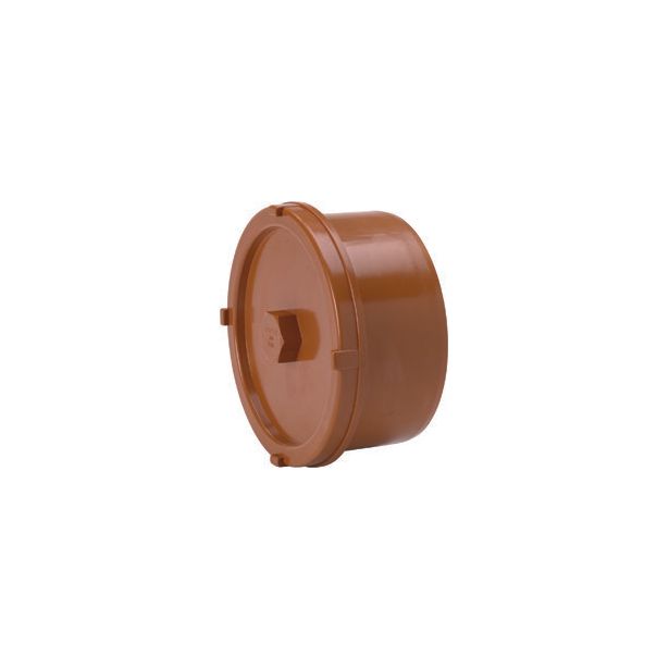 Maaviemärin puhdistustulppa PVC 200 pisto