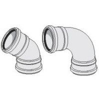 Viemärin muhvikulma 160x45