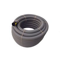 Asennusputki Uponor 65 50M, PVC, reiätön, harmaa