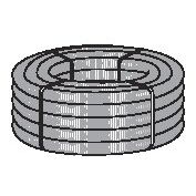 Salaojaputki Uponor DN80, 80/71mm, 100m, valkoinen