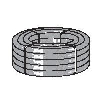 Salaojaputki Uponor DN80, 80/71mm, 100m, valkoinen
