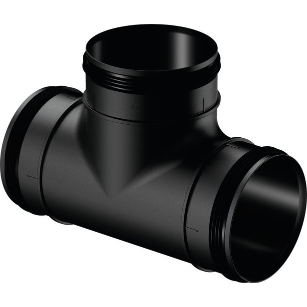 IV-T-Kappale Uponor 200/160mm, 90°, muovia