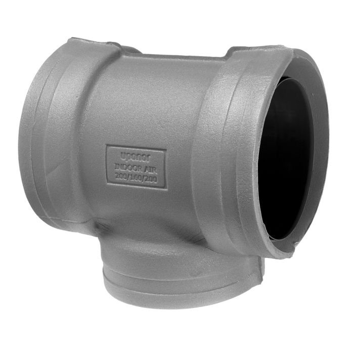 IV-kanavan T-kappale 200 / 160 eristetty