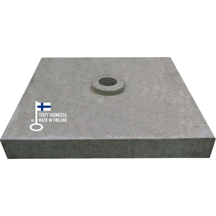 Anturakivi TEPE 400x400x50 mm ponttirakenteella