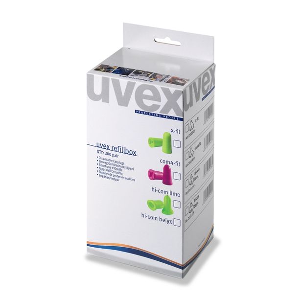 Korvatulpat Uvex X-Fit, 300 paria