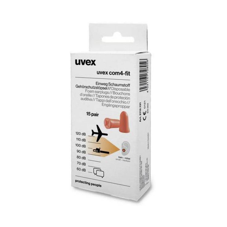 Korvatulpat Uvex X-Fit, Snr 33 dB, 15 paria