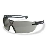Suojalasit Uvex X-Fit Supravision Excellence, harmaa PC-linssi 23 % valonläpäisy, läpikuultava harmaa